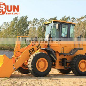 Qingdao Everun Brand 3.0 Ton Wheel Type Front End Loader With Tipping Cabin photo-6