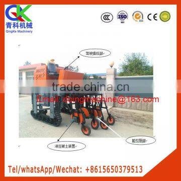 A Tractor Serves Several Purposes Green Chinese Onion Harvester photo-3