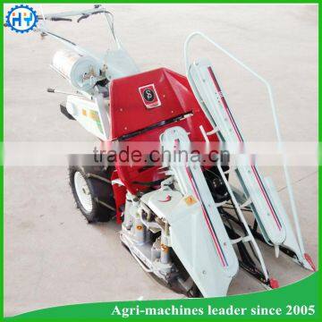 Rice harvesting and binding machine