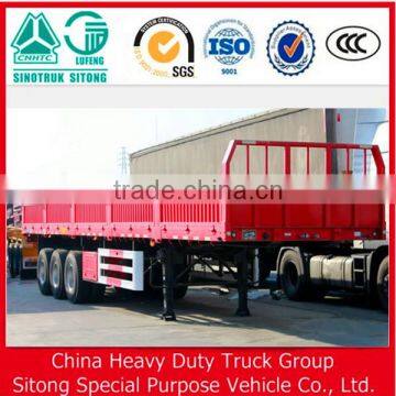 3 Axle 60 Ton Curtain Side Trailer Detachable Wall Sidewall Semi Trailer photo-5