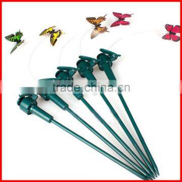 New Solar Power Flying Color Butterfly Garden Yard Light