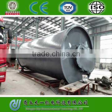 Pyrolysis Plastic Plant To Oil Refine Waste Plastic Machine Environmental Friendly