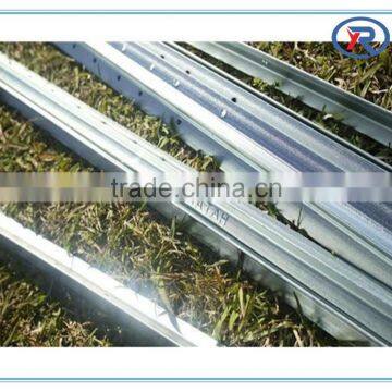 Heibei China Galvanized Y type star fence post/steel fence pole