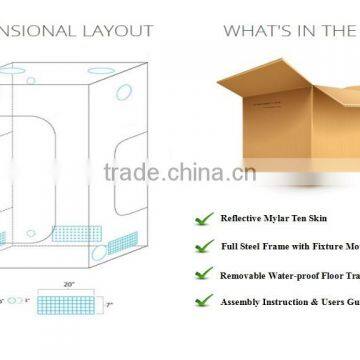 MarsHydro 960w LED Full Spectrum Indoor Grow Light CE ETL RoHS Certification Reflector photo-6