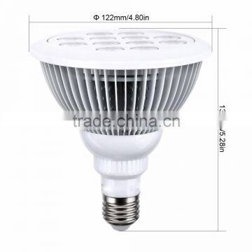 Amazon Best Seller Hot Item 12W LED Growing Bulb for Indoor Garden Greenhouse and Hydroponic Aquatic,E27 3Bands photo-2