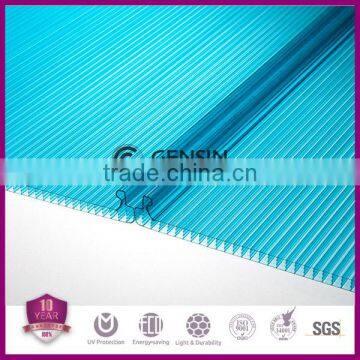 10mm U lock polycarbonate sheet/4-wall
