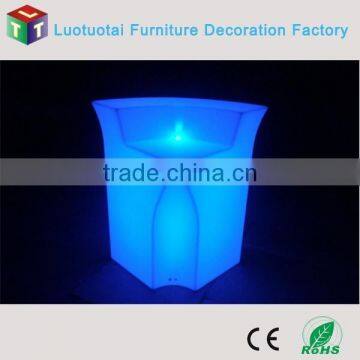 Rechargeable Battery Operated RGBW Color Change Illuminated LED Bar Counter photo-4