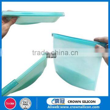 Free Sample!!!Silicone Fresh Vacuum/Kitchen Storage Bag/Food Container For Food photo-5