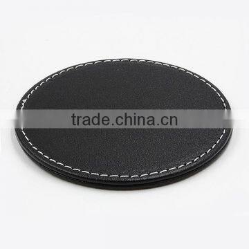 Cheap Promotion PU Leather Coaster,Heat Insulation Beer Pad photo-6