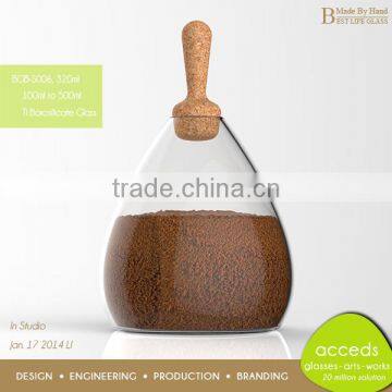 Eco-Friendly New Designed Pyrex Glass Jars for Honey photo-4