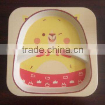 Eco and Cute Bamboo Fiber Kids Tableware Set photo-2