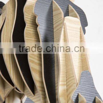 wooden animal head statue home wall decoration wooden decorative statue zebra head
