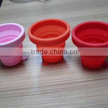 outdoor cup collapsible folding silicone travel camping cup