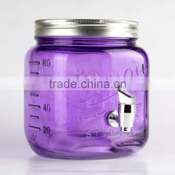 2.5L New Style Glass Dispenser,MASON Dispenser photo-3