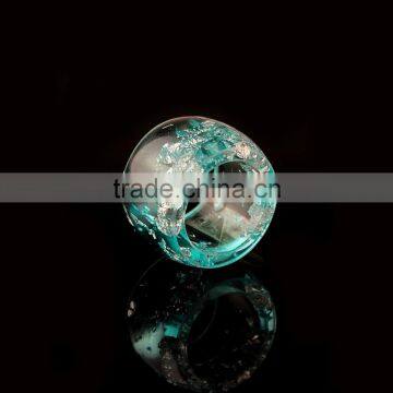 Cute Multicolor Pressed FlowerJewelry Resin Ring photo-4