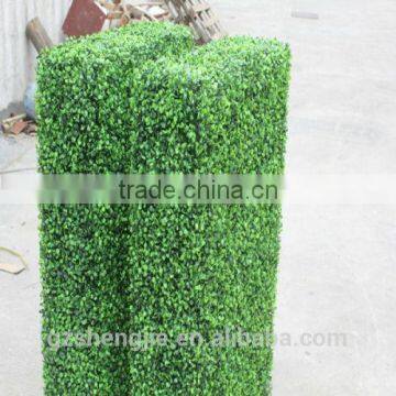 artificial boxwood hedge fence artificial plastic green hedge for garden decoration