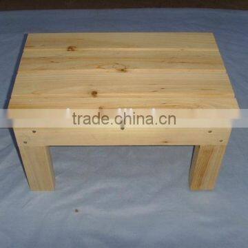 New Design Useful Handmade Home Furniture Wooden Step Stool photo-2