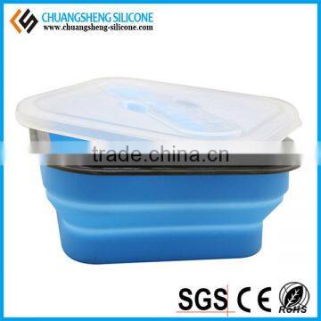 Food Grade Certified Reliable Silicone Lunch Box photo-3