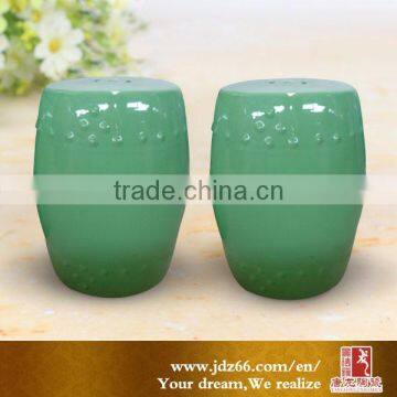 Jingdezhen Facotry Lime Green Garden Stool photo-5