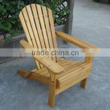 Folding Adirondack Chair with stain color