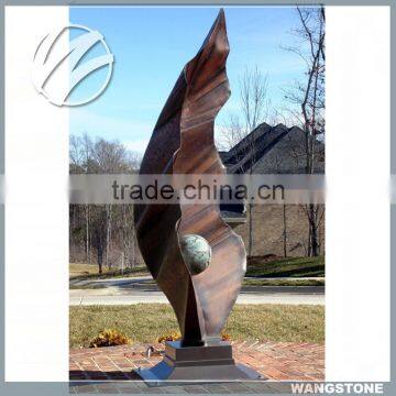 High Quality Modern Bronze Sculpture/modern Abstract Sculpture/metal Arts Crafts photo-4