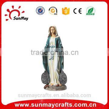 High quality resin Catholic virgin mary statue for sale