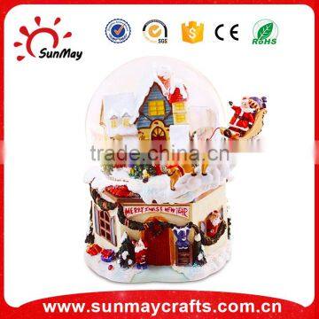 Polyresin Christmas Snow Globe Ornament photo-4