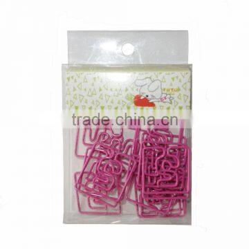 Special shape paper clips