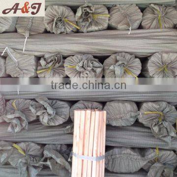 Wood Color Broom Stick With Metal Screw photo-2