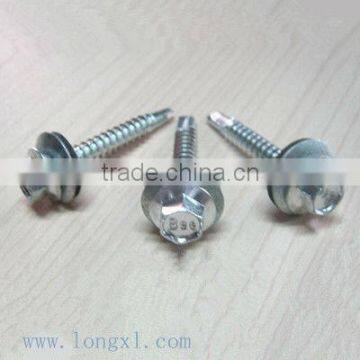 Hexagon Head Self Drilling Screw With EPDM Washer From Guangzhou Supplier photo-4