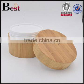 200g Face Cream Jar Container Wooden Make up Jar Container With Logo Engrave photo-2