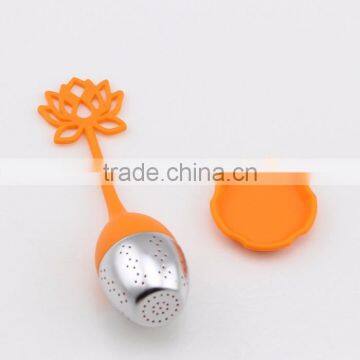 Good Quality Flower Design Silicone Tea Tool photo-6
