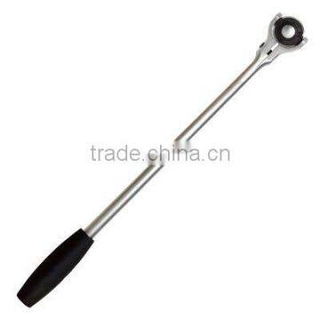 Long Reach 12 inch (300mm) Swivel-Head Ratchet with Angle Handle