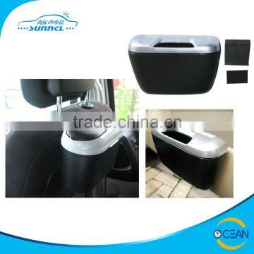 Plastic Useful Tidy Car Organizer Car Trash Can photo-1