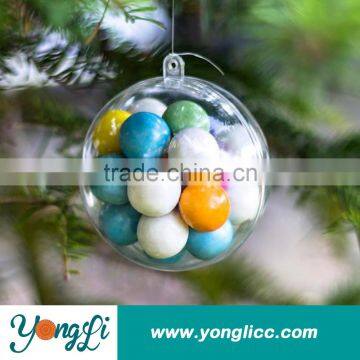 Candy Plastic Ball Shape Plastic Container