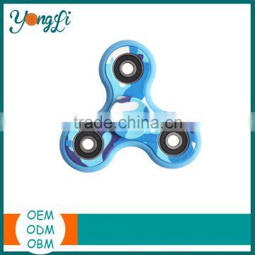 Tri-Spinner Fidget Toy Hand Spinner Stress Reducer Relieve Anxiety Fidger Spinner photo-4