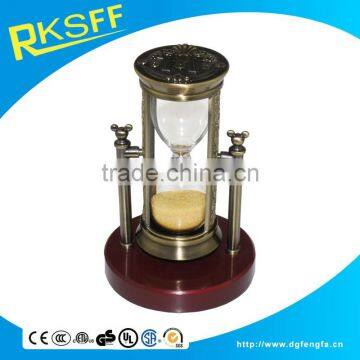 Metal Cylindrical Shaped Hourglass /Sandglass/Hourglass/3 Minites Sand Timer photo-4