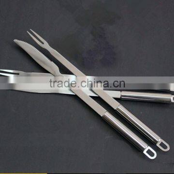 Hot Sell BBQ Tool Stainless Steel BBQ Knife And Fork