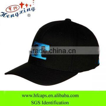 100% cotton cheap custom embroidery full back baseball hats