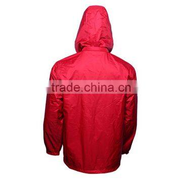 High Quality Style 100% Polyester Waterproof Reversible Softshell Jacket photo-2