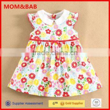 China Supplier Wholesale Girls Woven Dress Sleeveless Design with High Quality