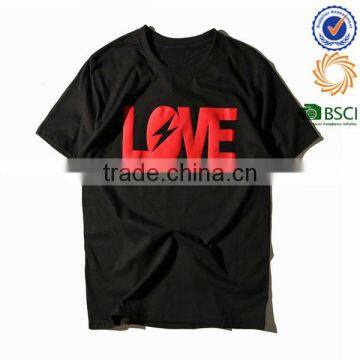 Men's Cheap Made In China Puff Printing T-shirt photo-3
