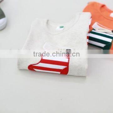 Wholesale Autumn Design Boutique Childrens Clothing 100% Cotton Baby Longsleeve Top photo-5