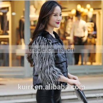 2faux Mink Fur Jacket Shiny Diamond Decoration Mink Coat Warm Winter Faux Fur Coat Factory Outlets photo-6