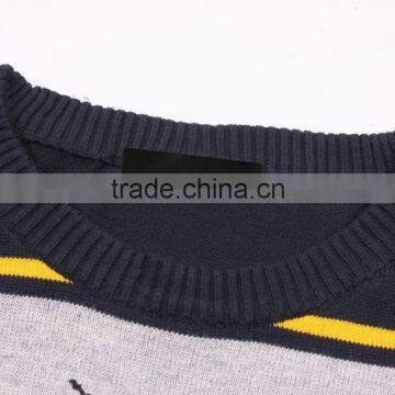 Mens Crew Neck Cartoon Digital Printing Sweater photo-2