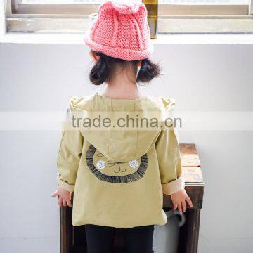 S16146A 2017 Spring Children Jackets Cute Printed Child Coat photo-5