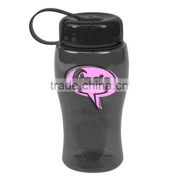 USA Made 18 oz Transparent Sports Bottle With Tethered Lid - BPA/BPS-free, FDA Compliant and Comes With Your Logo photo-6