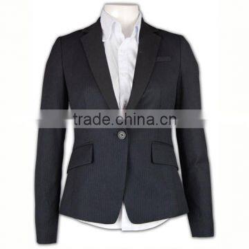 Two Button Good Quality Anti-wrinkle Customizable Womens Suit Nice Trouser Suits for Women photo-3