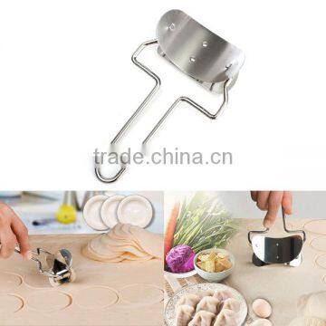 Stainless steel Dough Press Dumpling Pie Ravioli Mould Maker Cooking Pastry Tools Circle Dumpling Device Dumpling Making Machine