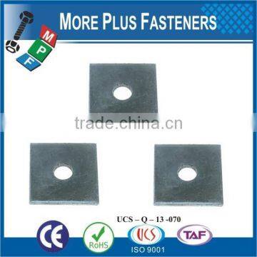 Made in Taiwan High Quality Carbon Material Square Hole Washer for Carriage Bolt DIN436 photo-3